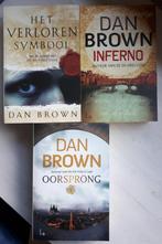 Dan Brown, Verloren Symbool, Inferno, Oorsprong, Dan Brown, Ophalen of Verzenden, Zo goed als nieuw, Nederland