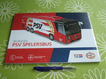 Nieuw in seal: PSV spelersbus - 3D puzzel van VDL beschikbaar voor biedingen
