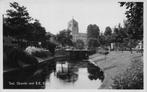 Tiel - Gracht met RK Kerk (fotoglans) rond 1950?, Verzamelen, Ansichtkaarten | Nederland, Ophalen of Verzenden, 1940 tot 1960
