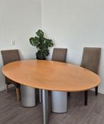 Prachtige Eettkamertafel, Huis en Inrichting, Tafels | Eettafels, 100 tot 150 cm, Ophalen of Verzenden, Zo goed als nieuw, Vijf personen of meer