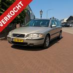 VERKOCHT | Volvo V70 2.3 T-5 250PK AUT 2000 Grijs, Auto's, 1800 kg, 92 €/maand, 500 kg, 1568 kg