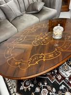 Mooie Salontafel met Gebruikerssporen, Gebruikt, 100 tot 150 cm, Minder dan 50 cm, Ovaal