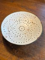 Groen emaille visvergiet - zeldzaam!, Ophalen of Verzenden