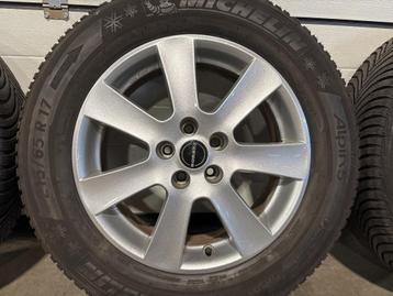 17" lm michelin winterbanden st. 5 x 108 peugeot 3008, 5008 beschikbaar voor biedingen
