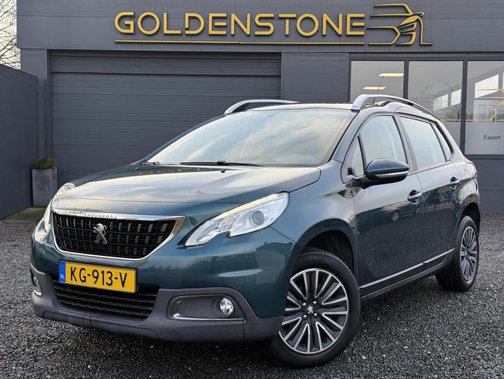 Peugeot 2008 1.2 PureTech Active 2e Eigenaar,Pano,Navi,Afn.T, Auto's, Peugeot, Bedrijf, Te koop, ABS, Airbags, Airconditioning