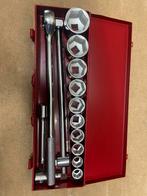 14 delige doppenset met ratel, Auto diversen, Autogereedschap, Ophalen, Zo goed als nieuw