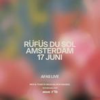2 tickets RUFUS DU SOL 17 Juni Afas Live Amsterdam, Tickets en Kaartjes, Evenementen en Festivals, Twee personen