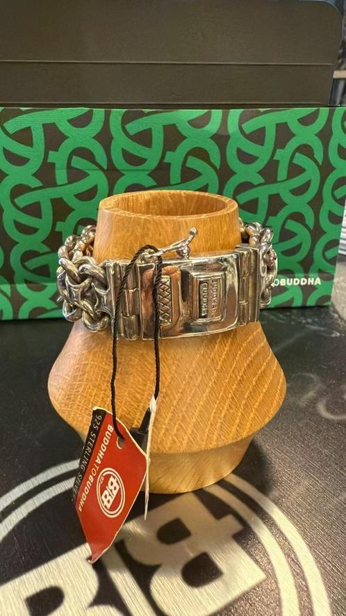 BUDDHA TO BUDDHA ARMBAND TYPE 165 E JOOST 19 CM € 449,95, Sieraden, Tassen en Uiterlijk, Armbanden, Nieuw, Zilver, Zilver, Ophalen of Verzenden