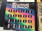 Lp - Neil Diamond - 20 superhits, 1960 tot 1980, Gebruikt, Ophalen of Verzenden