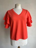 object top koraal maat L, Verzenden, Nieuw, Oranje, Korte mouw
