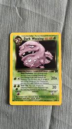 Dark Weezing holo pokemon card, Ophalen of Verzenden, Zo goed als nieuw, Losse kaart