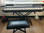 Yamaha P-85 Digitale Piano - Zwart, Muziek en Instrumenten, Gebruikt, Zwart, Digitaal, Ophalen of Verzenden