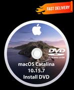 Installeer macOS Catalina 10.15.7 via DVD zonder USB OSX OS, Nieuw, MacOS, Ophalen of Verzenden