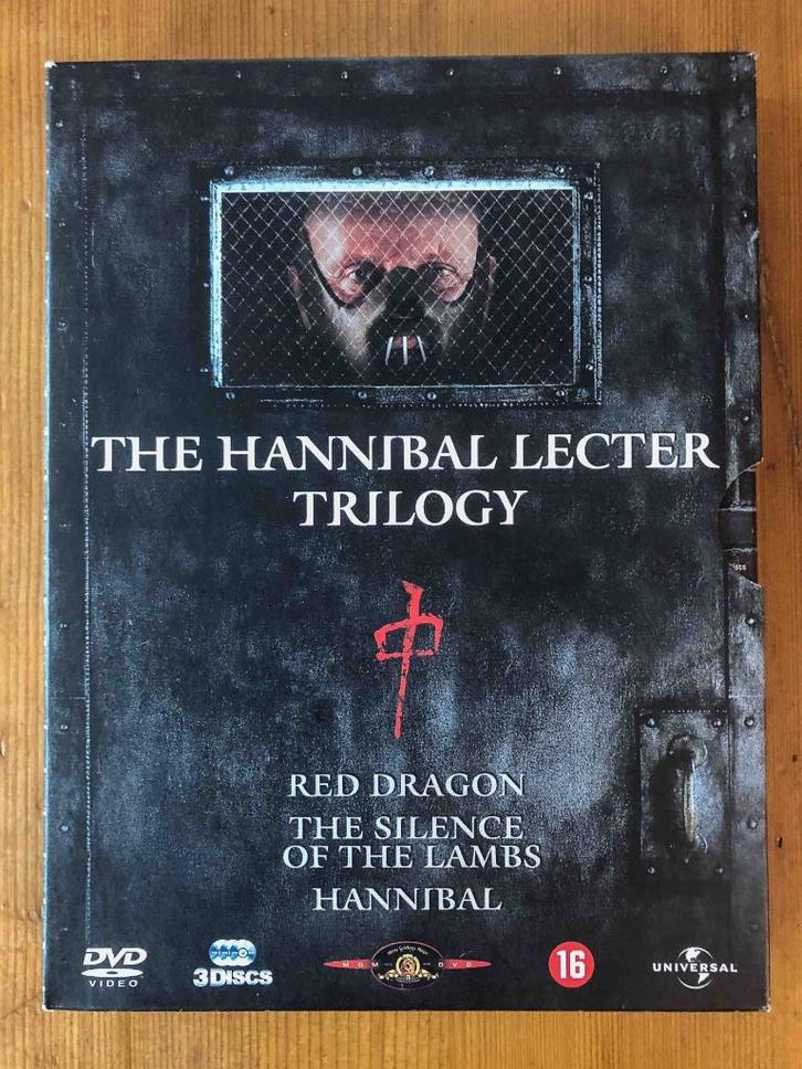 The Hannibal Lecter Trilogy  (3dvds), Cd's en Dvd's, Dvd's | Horror, Gebruikt, Overige genres, Alle leeftijden, Ophalen of Verzenden