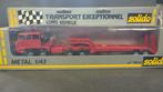Berliet t12 transport Exceptionnnel 1:50 Solido Pol, Hobby en Vrije tijd, Modelauto's | 1:50, Verzenden, Zo goed als nieuw, Bus of Vrachtwagen