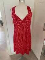 Rode jurk met witte stippen - Maat M merk DASS&CO, Kleding | Dames, Maat 38/40 (M), DASS&CO, Ophalen of Verzenden, Zo goed als nieuw