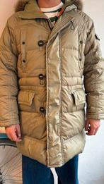Vintage Moncler Winterjas Heren Maat 3 (L/XL), Kleding | Heren, Jassen | Winter, Maat 52/54 (L), Moncler, Beige, Ophalen of Verzenden