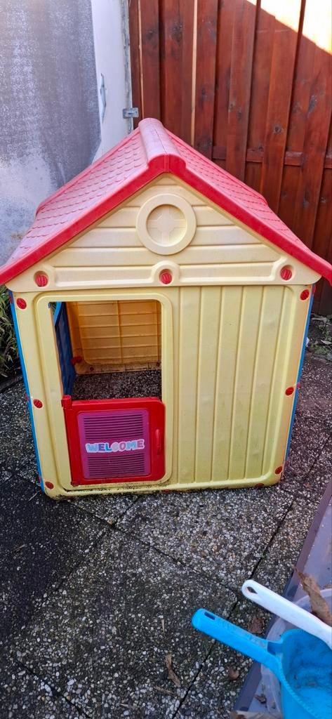Leuk speelhuisje voor kinderen, Ophalen, Gebruikt, Kunststof