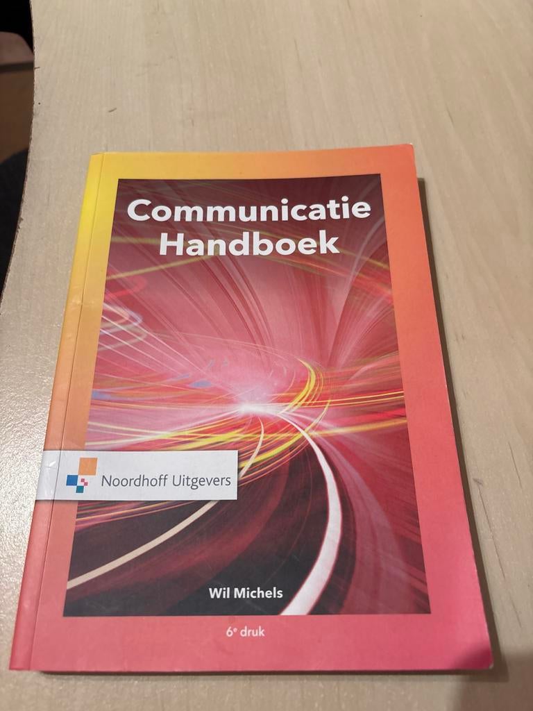 Communicatie Handboek Wil Michels, Ophalen of Verzenden, Gamma, Gelezen, HBO