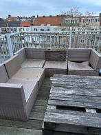 Loungebank, Ophalen, Gebruikt, Loungeset, Wicker