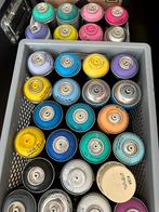 30 Spray Paint Molotow Flame Liquitex part used others full, Hobby en Vrije tijd, Schilderen, Gebruikt, Acrylverf, Ophalen