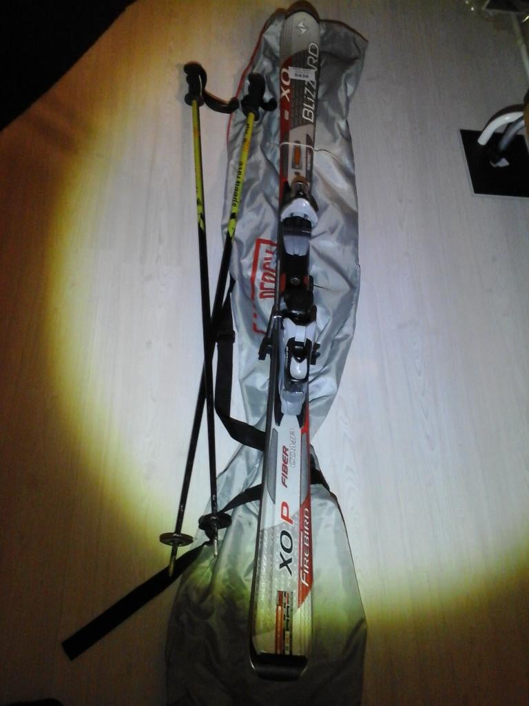 Complete Ski-set (ski's, schoenen, stokken), Overige merken, 160 tot 180 cm, Ophalen of Verzenden, Zo goed als nieuw