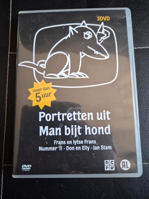 Portretten uit man bijt hond, Cd's en Dvd's, Dvd's | Documentaire en Educatief, Zo goed als nieuw, Alle leeftijden, Ophalen of Verzenden