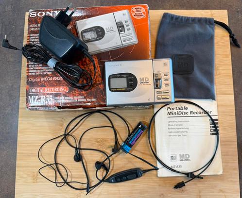 Sony mz-r35 portable minidisc recorder / speler, Audio, Tv en Foto, Walkmans, Discmans en Minidiscspelers, Ophalen of Verzenden