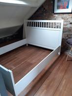 Hemnes (Ikea) bed-ombouw - gratis af te halen, Huis en Inrichting, Slaapkamer | Bedden, 160 cm, Overige materialen, Gebruikt, Wit