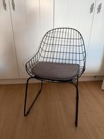 Zwarte Draadstoel - Loods5, Huis en Inrichting, Stoelen, Ophalen, Zwart, Zo goed als nieuw, Metaal
