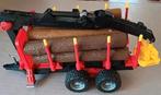 Bruder Bosbouw aanhanger met boomstammen - Goede staat, Ophalen