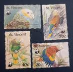 St vincent 1989 serie parrot MNH, Verzenden, Postfris