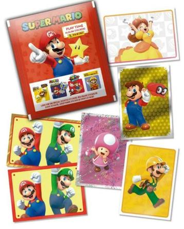 Gezocht - Panini Super Mario (Stickers) beschikbaar voor biedingen