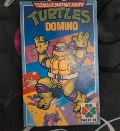 vintage Selecta The Turtles domino spel compleet, Verzamelen, Speelgoed, Zo goed als nieuw, Verzenden