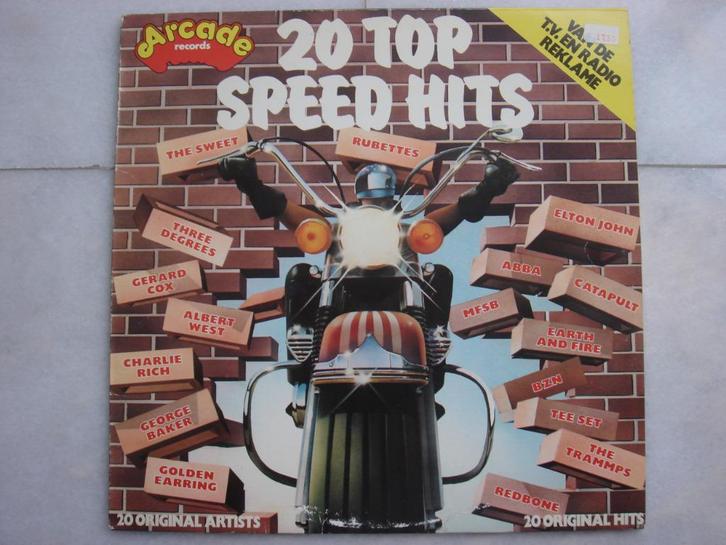LP 20 Top Speed Hits – ADE H7, Cd's en Dvd's, Vinyl | Pop, Gebruikt, 1960 tot 1980, 12 inch, Ophalen of Verzenden