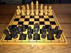 Schaakspel in koffer - Bordspel klassieker, Hobby en Vrije tijd, Gezelschapsspellen | Bordspellen, Gebruikt, Een of twee spelers