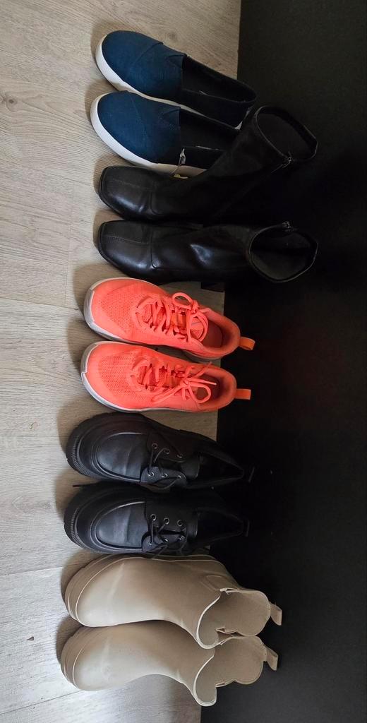 Nike, Oxmox, Toms, Kleding | Dames, Schoenen, Zo goed als nieuw, Sneakers of Gympen, Zwart, Ophalen of Verzenden