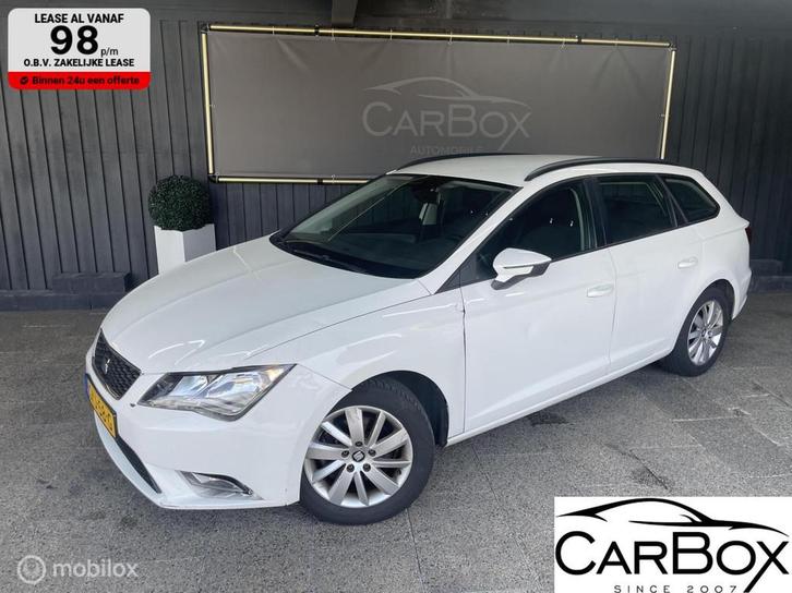 Seat Leon ST 1.6 TDI Style Connect Ecomotive, Auto's, Seat, Bedrijf, Te koop, Leon, ABS, Airbags, Airconditioning, Alarm, Bluetooth