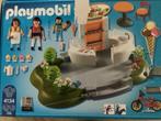 PLAYMOBIL City Life IJssalon Super set – 4134 compleet, Ophalen of Verzenden, Zo goed als nieuw, Complete set