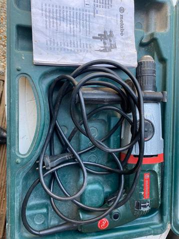 Te Koop  Metabo Klopboormachine met stekker beschikbaar voor biedingen