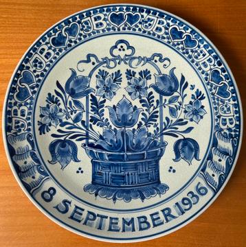 De Koninklijke Porceleyne Fles verloving Juliana 1936 beschikbaar voor biedingen