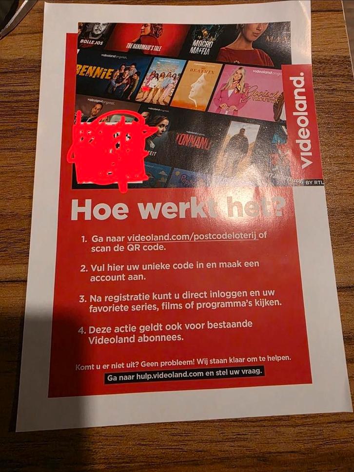 Videoland Plus Abonnement - 6 maanden, Tickets en Kaartjes, Kortingen en Cadeaubonnen, Overige typen, Cadeaubon