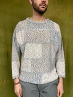 Vintage trui - grijs - vlakken - 80s 90s - M / medium, Maat 48/50 (M), Vintage, Ophalen of Verzenden, Grijs