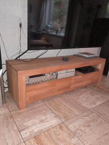 Massief Eiken TV Meubel met laden- 150cm beschikbaar voor biedingen