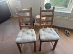 2 eetkamerstoelen Ikea, Ophalen, Gebruikt, Twee, Bruin