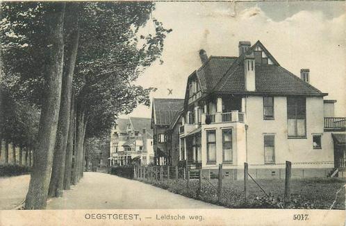 (304-067-041) Oegstgeest Leidsche weg, Verzamelen, Ansichtkaarten | Nederland, Zuid-Holland, Verzenden
