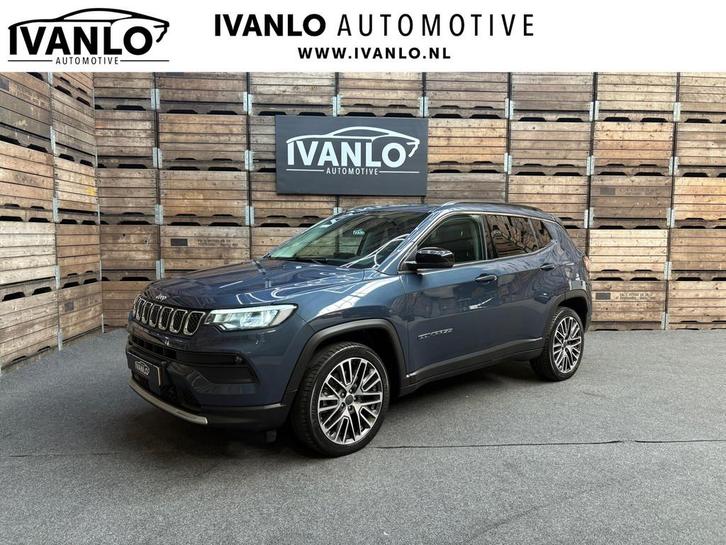Jeep COMPASS 4xe 190 Plug-in Hybrid Electric Night Eagle Pan, Auto's, Jeep, Bedrijf, Te koop, Compass, 4x4, ABS, Achteruitrijcamera