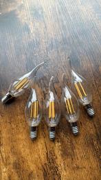 5 filament ledlampen 4 watt mooi in bv een kroonlucher, Huis en Inrichting, Lampen | Losse lampen, Ophalen, Zo goed als nieuw