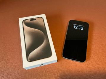 iPhone 15 Pro Titanium, 128 gb - Topstaat! beschikbaar voor biedingen