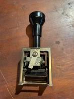 Vintage Reiner B2 Nummerstempel - Made in Germany, Ophalen of Verzenden